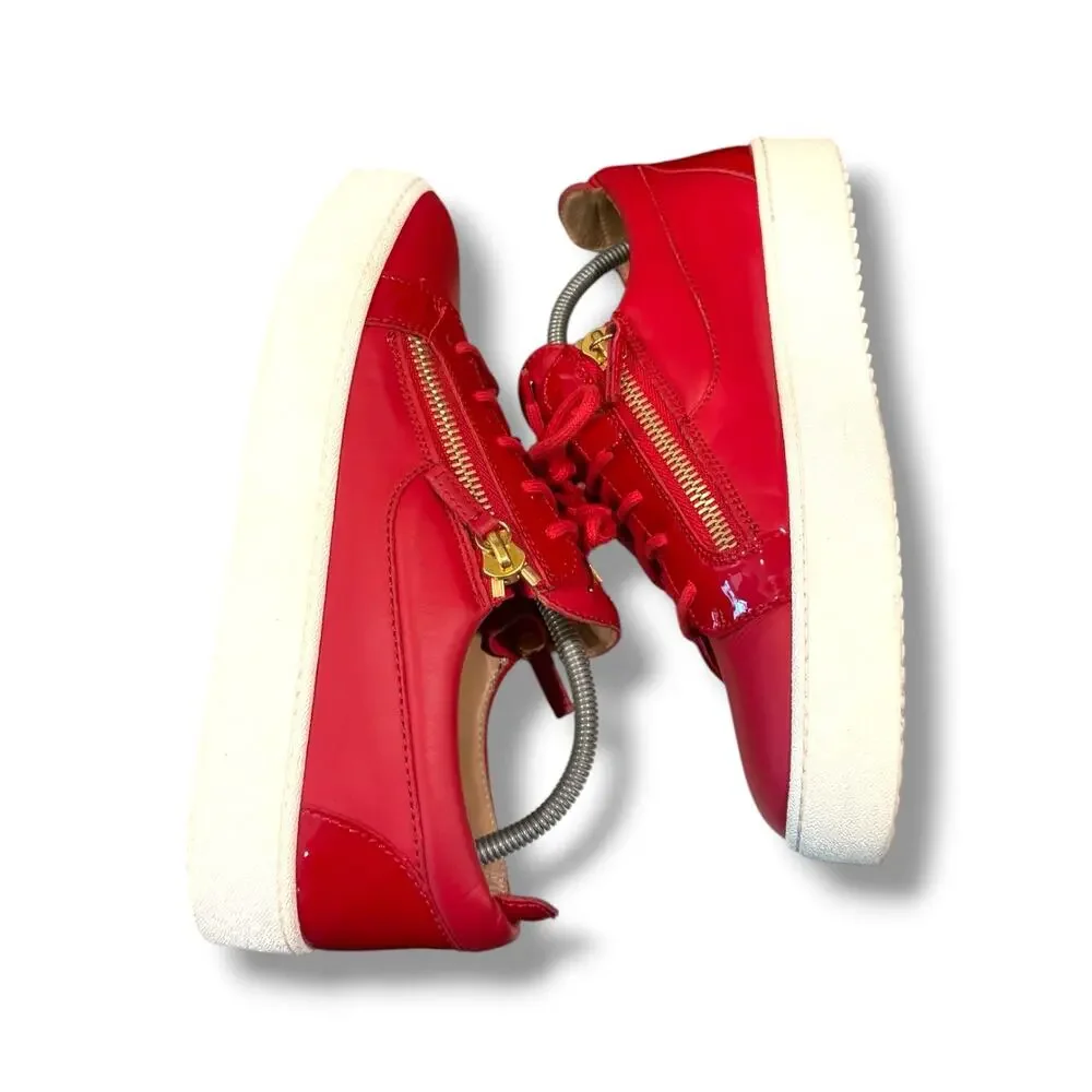 Giuseppe Zanotti Frankie Low-Top Sneaker ‘Red’ | Size 43EU(10US)